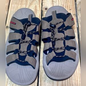 Rockport Shoe Mens Brown Byron Bungee Slide Outdoors Slide Size 11 W NWOT